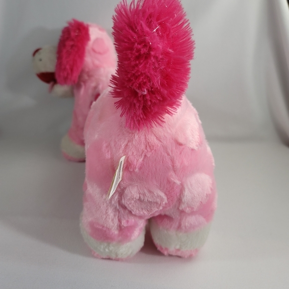 Dan Dee Collectors Choice I❤️U This Much Pink Dog Plush Plushie Stuffed Animal - Picture 9 of 14